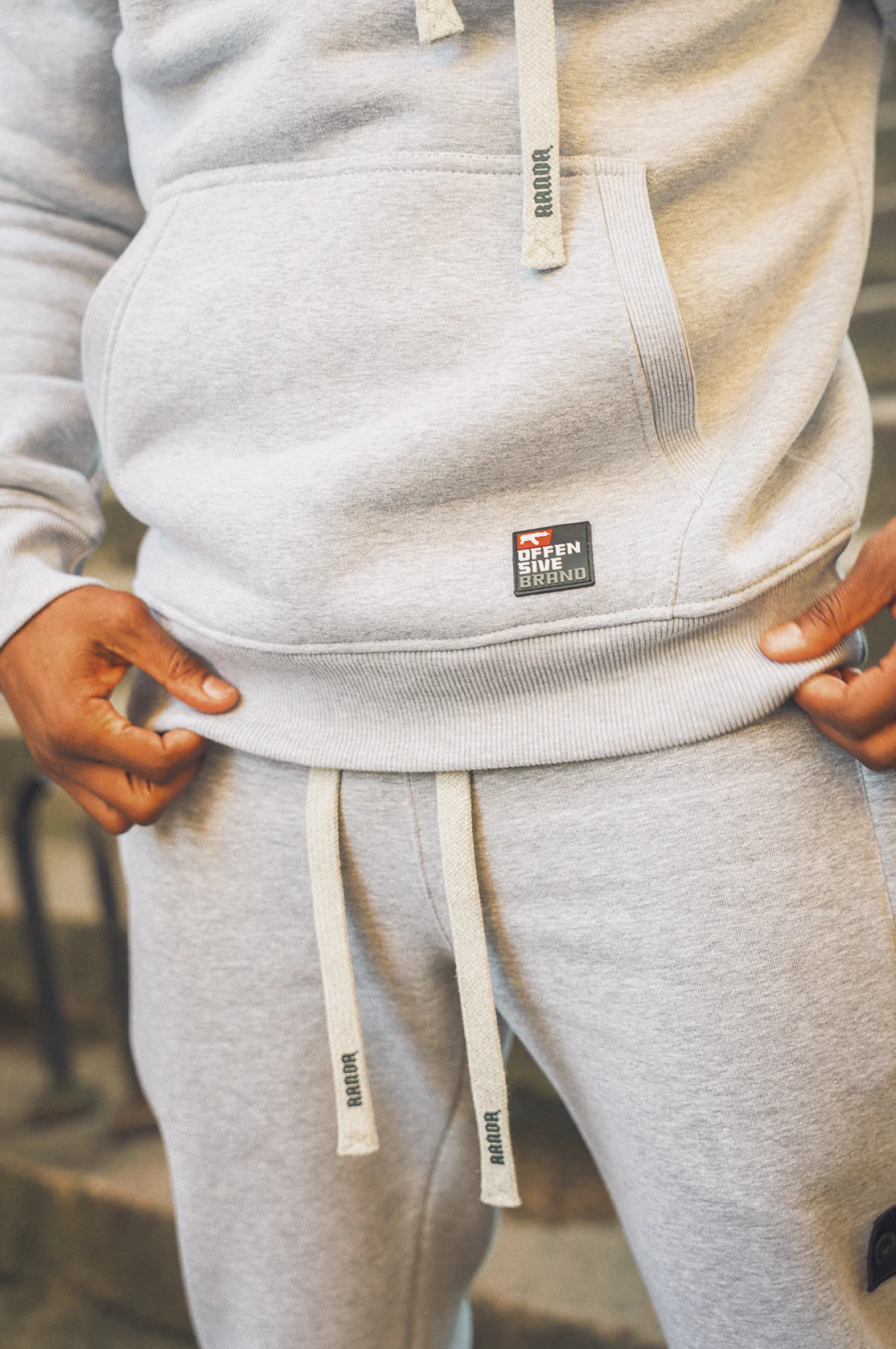 OG ACTION BALACLAVA TRACKSUIT HEATHER GREY - Image 7